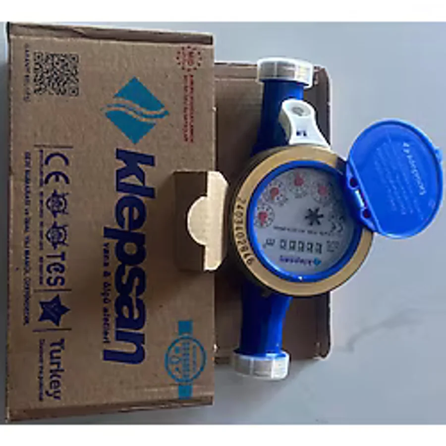 Klepsan 3/4" DN20 SOĞUK SU SAYACI RAKORSUZ 190mm