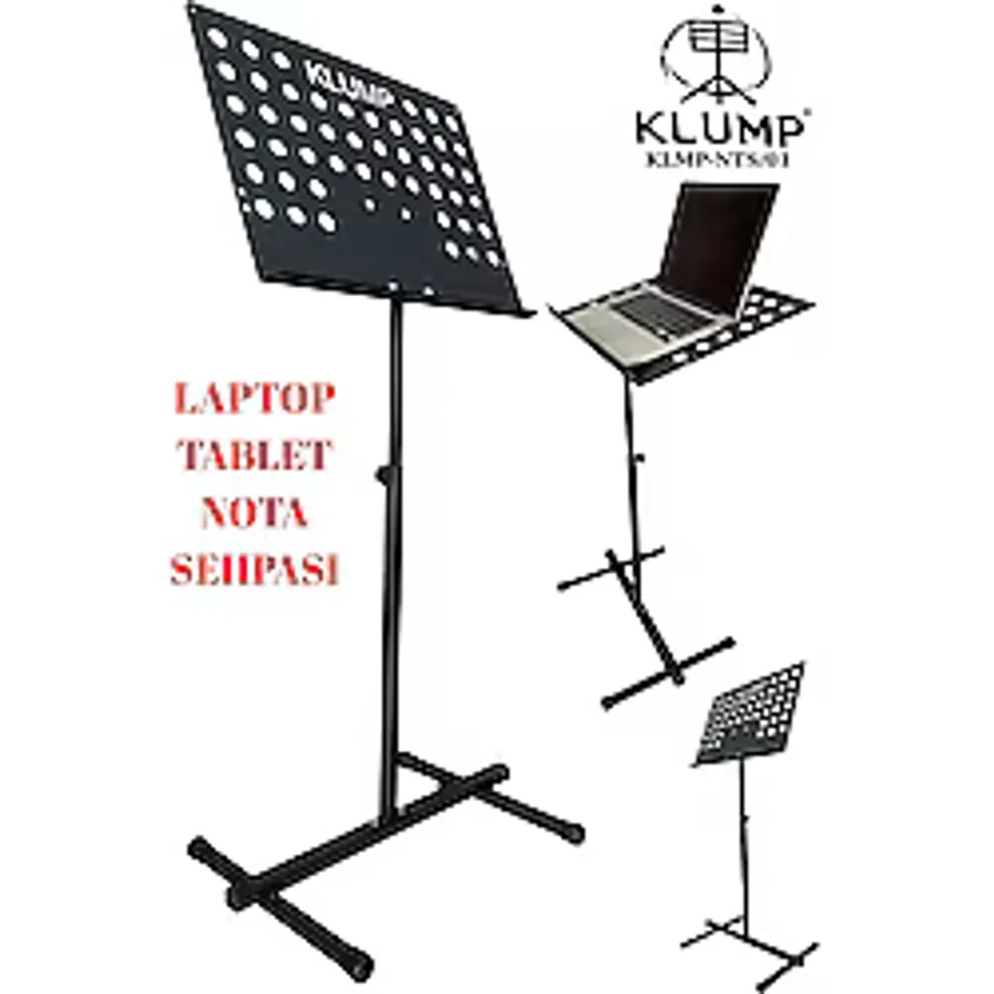 KLMP-NTS01 9 Kademeli Şef Tipi Nota Sehpası / Şef Tipi Nota Standı