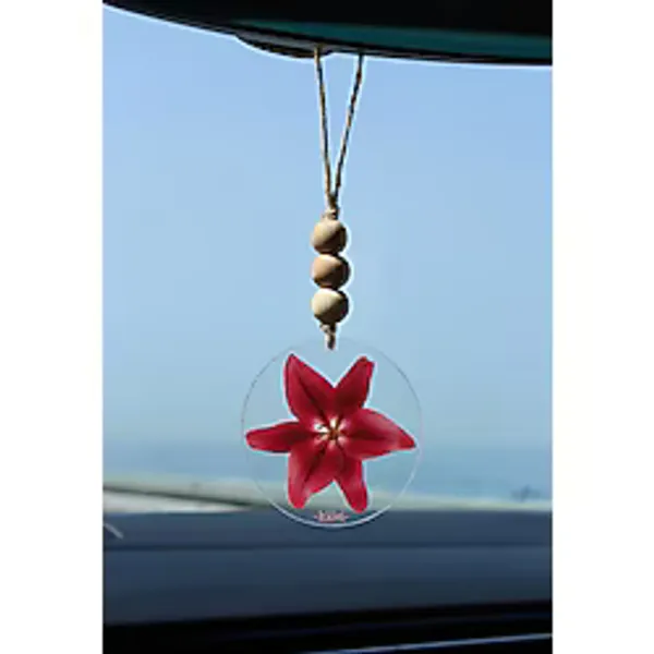 klovi Aloha Summer Flower Araba Dikiz Aynası Süsü