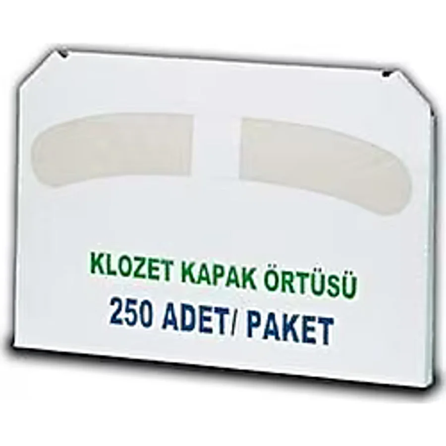 Klozet Kapak Örtüsü 250'LI - Beyaz