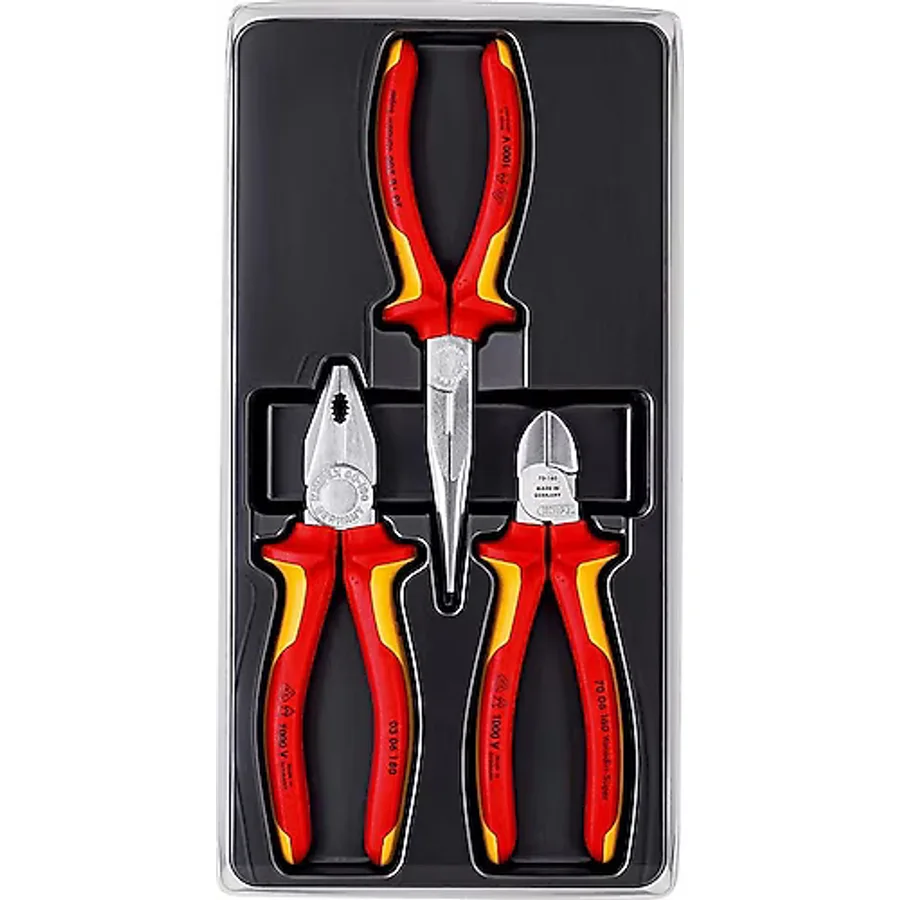 Knipex 00 20 12 3'lü Pense Seti