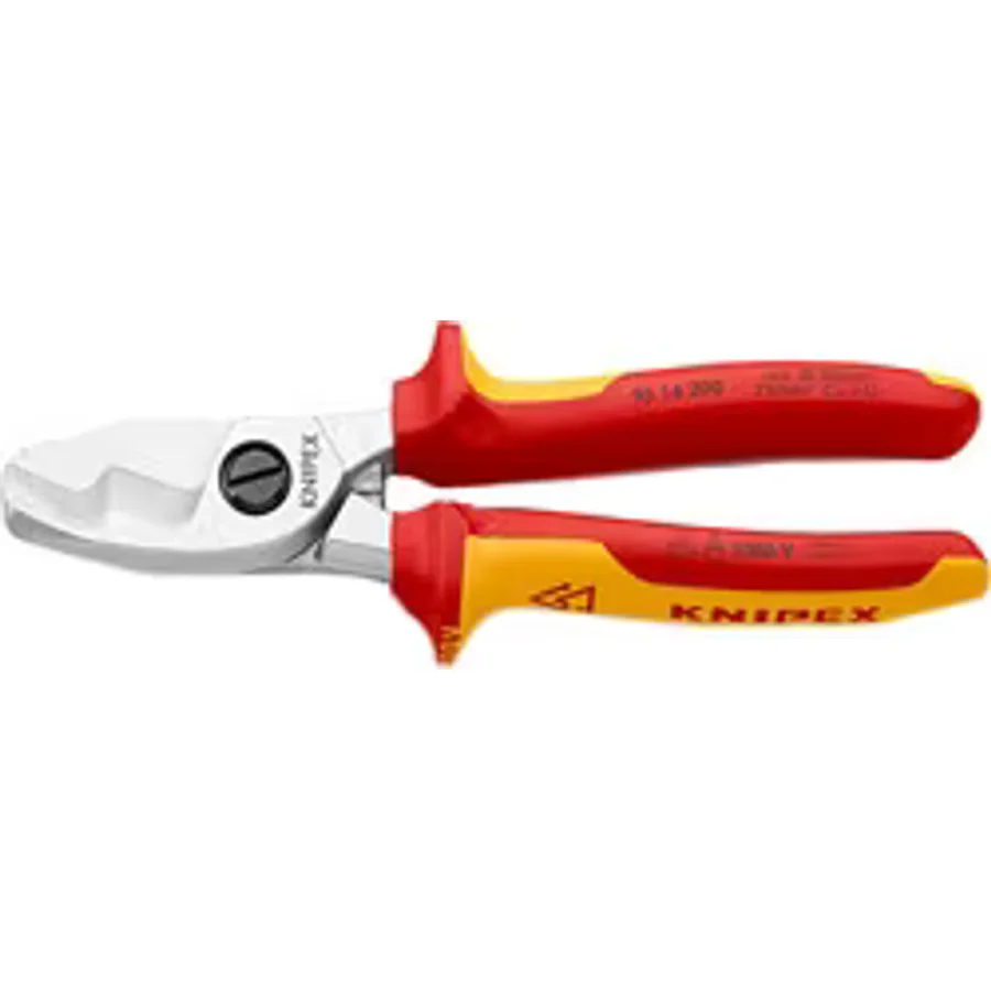 Knipex 95 16 200 Çift Bıçaklı Kablo Makası