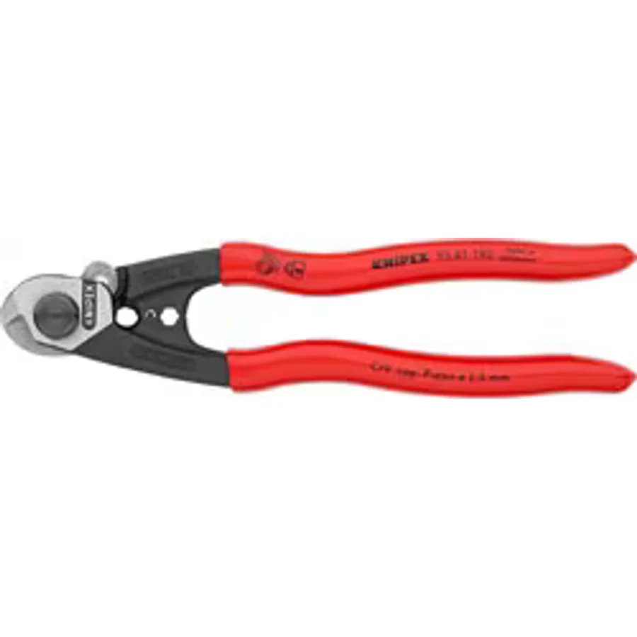 Knipex 95 61 190 190 mm Çelik Tel Kesme Makası