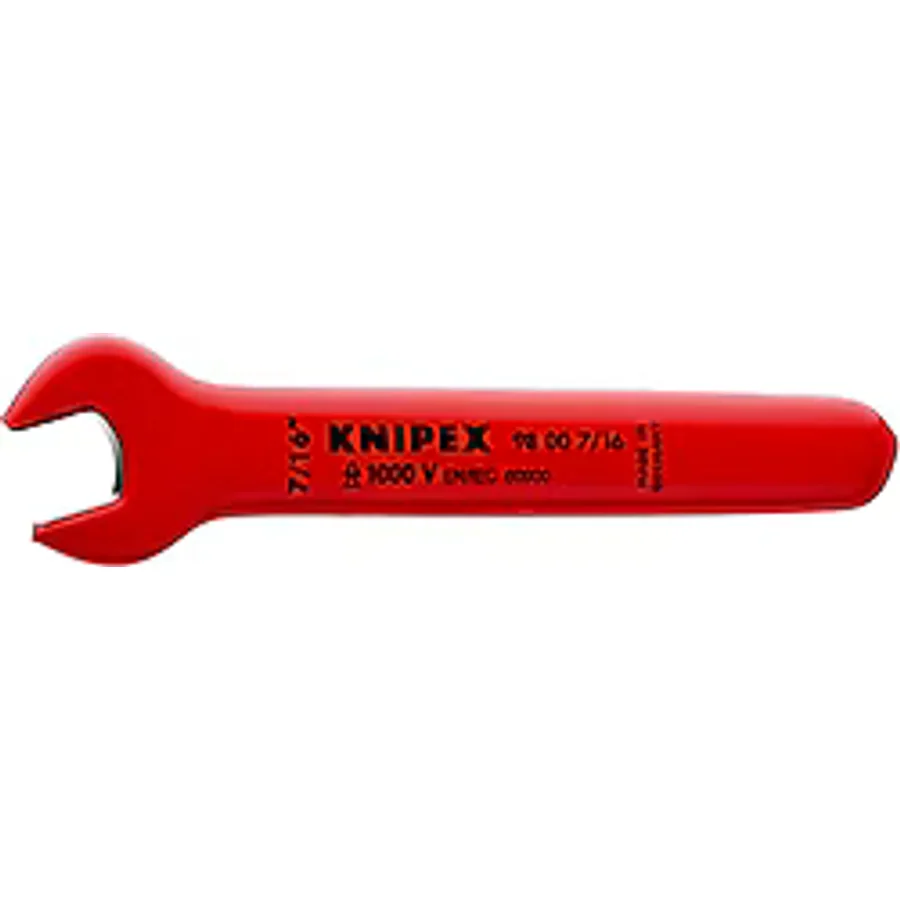 Knipex 98 00 7/16 Tek Ağız Anahtar