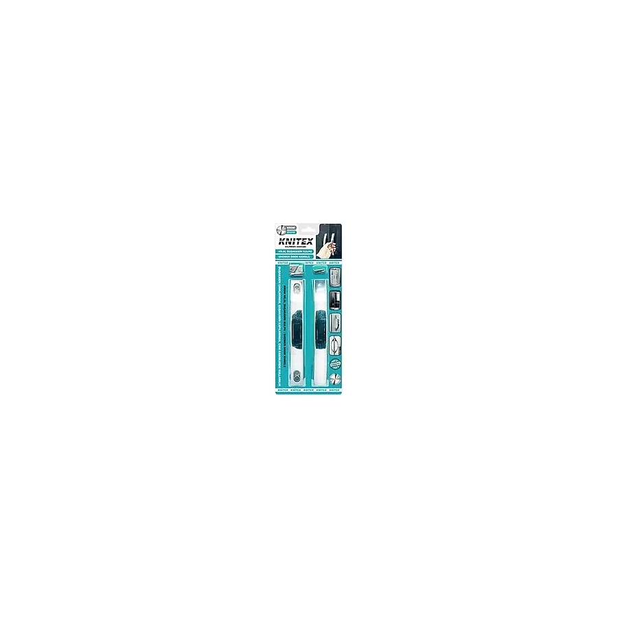 KNITEX KTX-2705 Plastik Krom Kaplama Duşakabin Kapı Kolu, 10mm, Banyo Aksesuarı