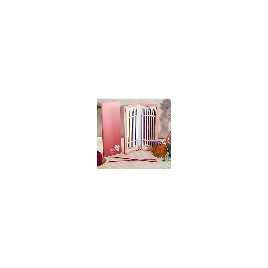 KnitPro Zing Standart Örgü Şişi Seti Yeni Ambalaj set (35cm)