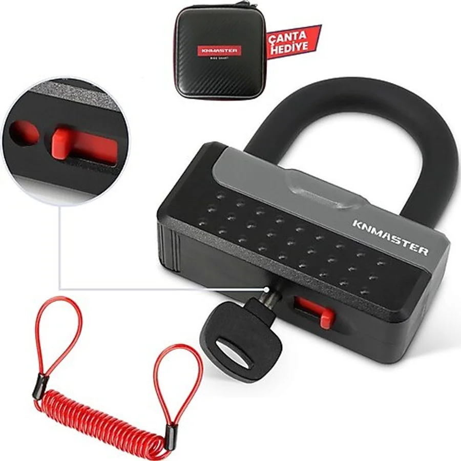 Knmaster CL200 U Disk Kilidi - Motosiklet Kilidi