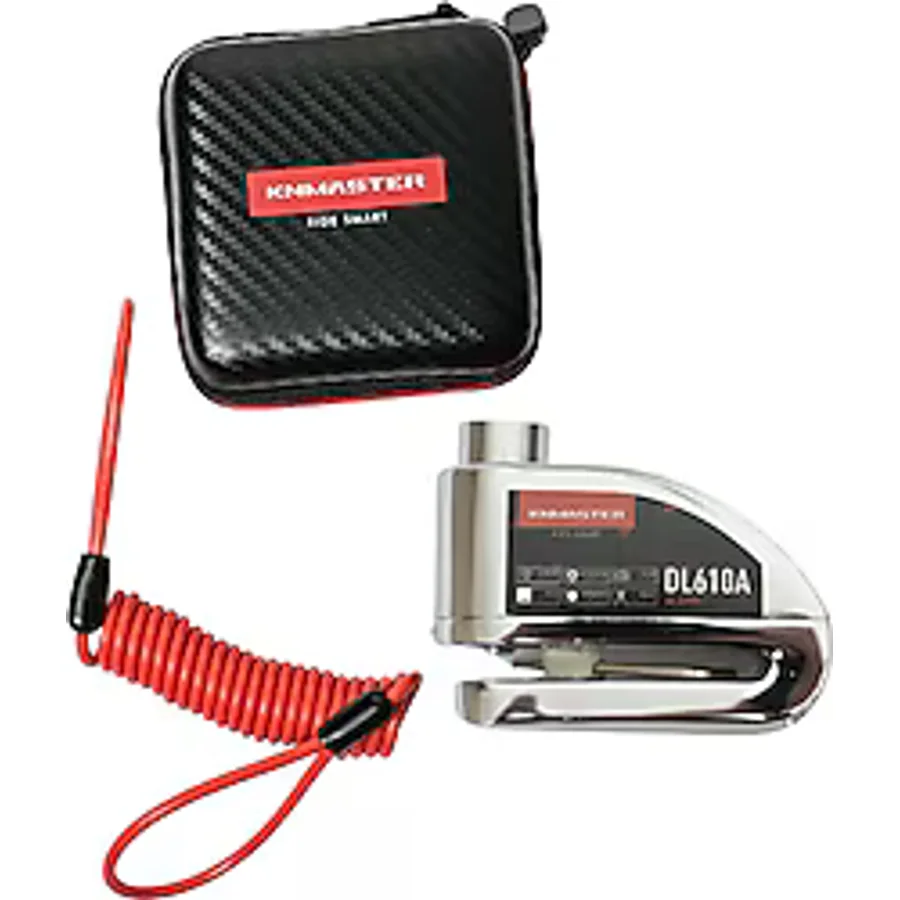 Knmaster DL610A 10 mm Alarmlı Disk Kilidi