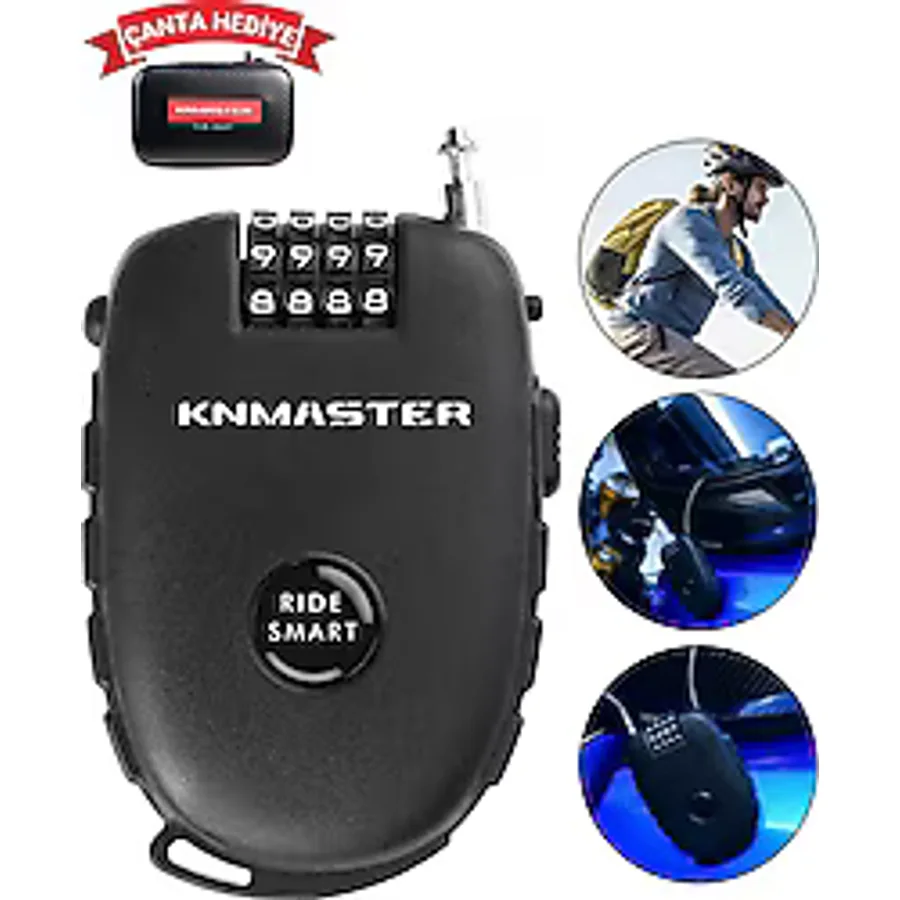 Knmaster HL300 Motosiklet Kaskı Kilidi