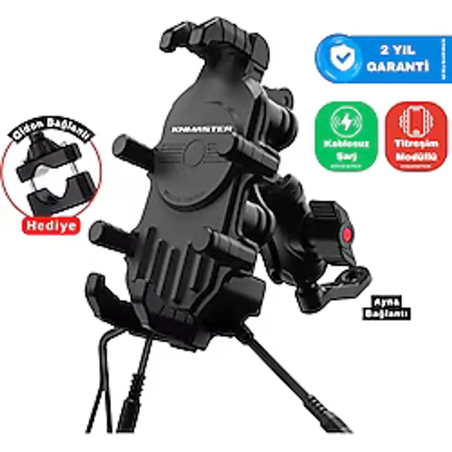 Knmaster TT-820WC Kablosuz Şarjlı Telefon Tutucu