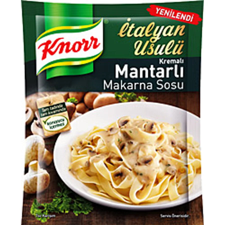 Knorr 52 gr Kremalı Mantarlı Makarna Sosu