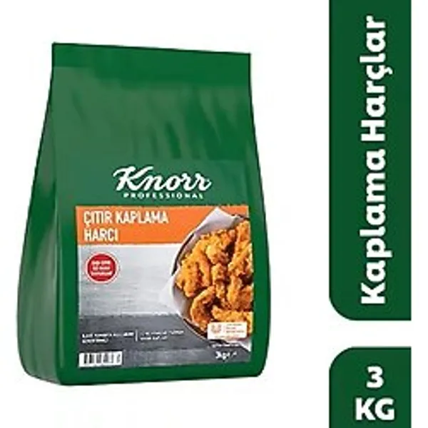 Knorr Çıtır Kaplama Harcı 3 Kg Profesyonel Pane Ve Kaplama Harcı