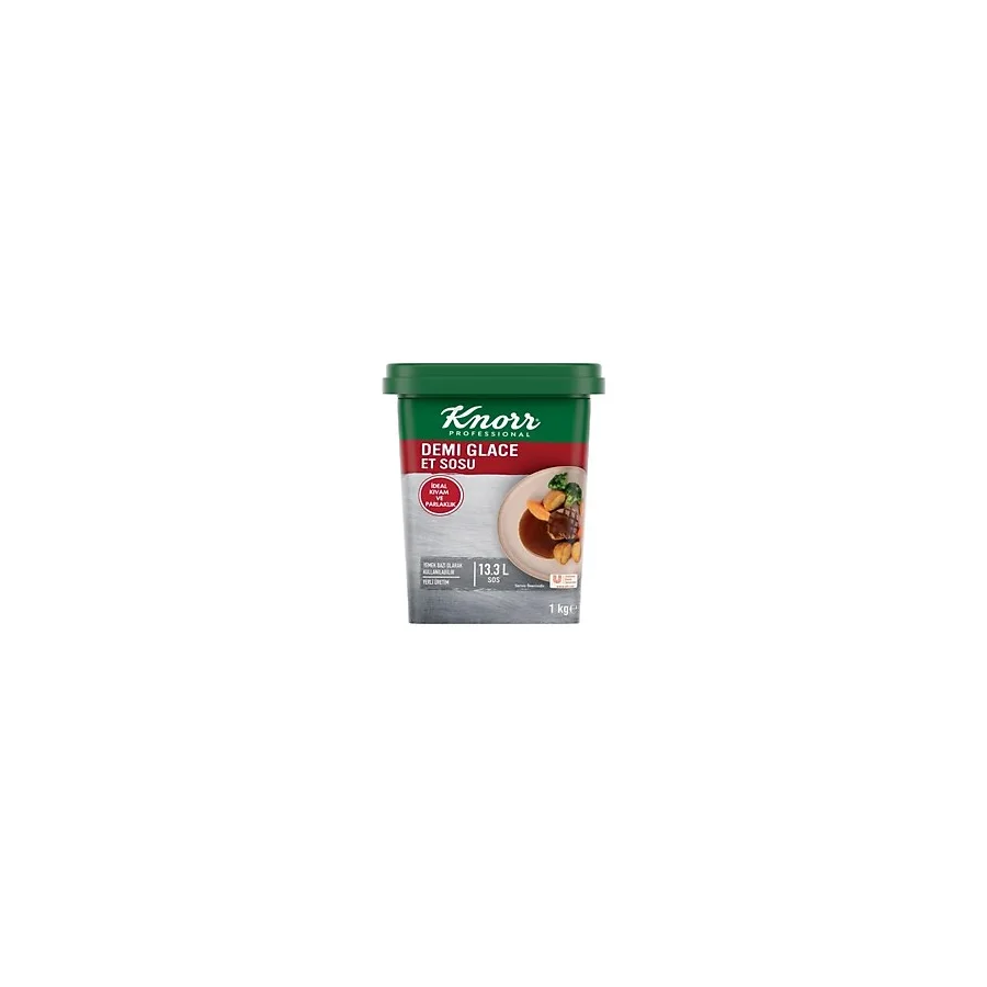 Knorr Demi-Glace Sos 1 Kg - Pratik Et Sosu 4'Li Avantaj Paketi
