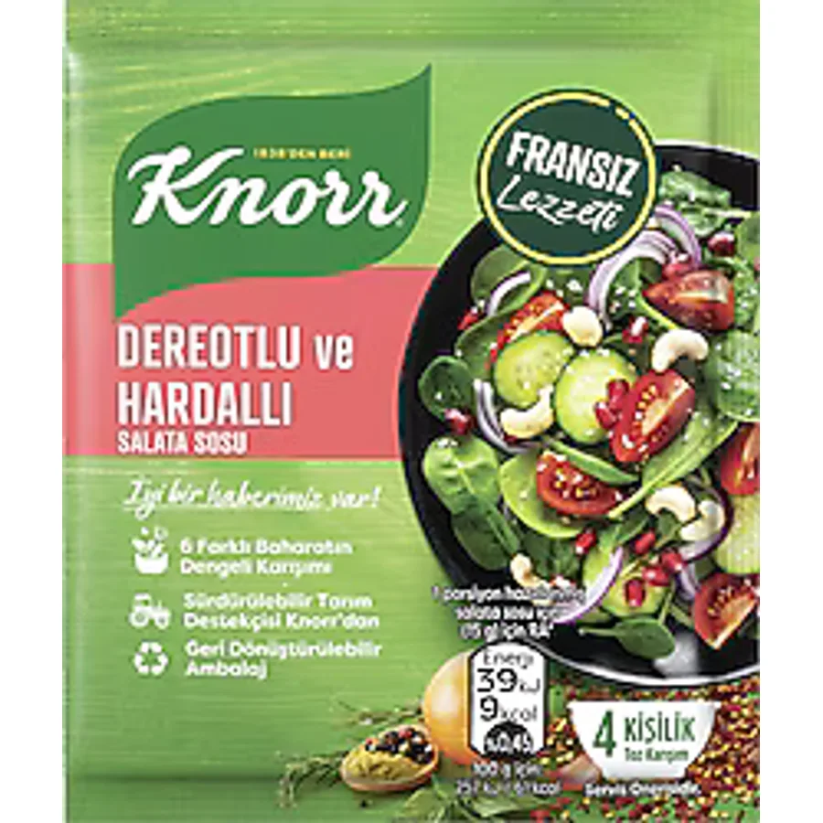 Knorr Dereotlu & Hardallı Salata Sosu 50 gr