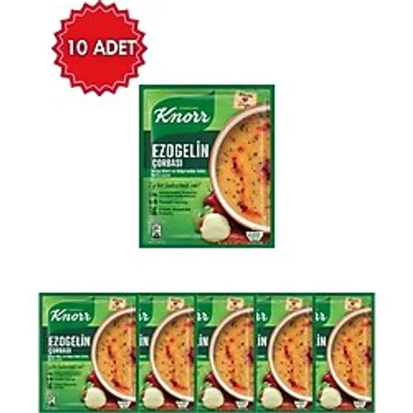 Knorr Ezogelin Çorbası 74 G X 10 Adet Hazır Çorba Pratik Ve Lezzetli