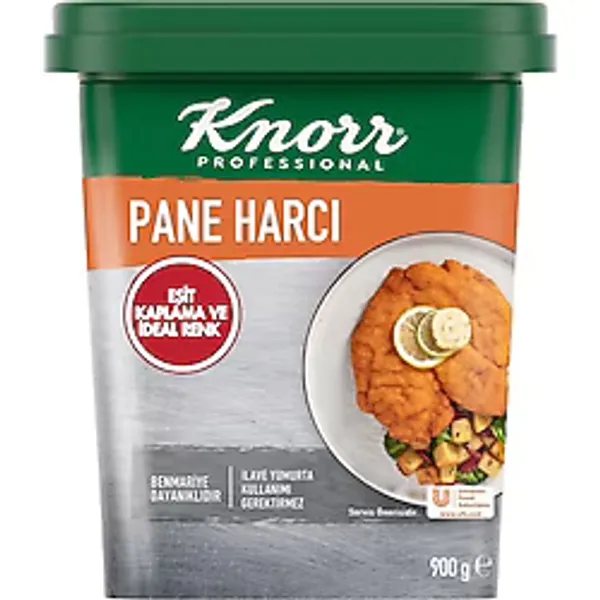 Knorr Pane Harcı 900G - Yumurtasız Pratik Pane, Fırına Uygun