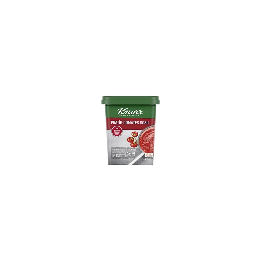Knorr Pratik Domates Sosu 750 G - Pizza, Makarna Ve Yemekler İçin 2'Li Ekonomik Paket