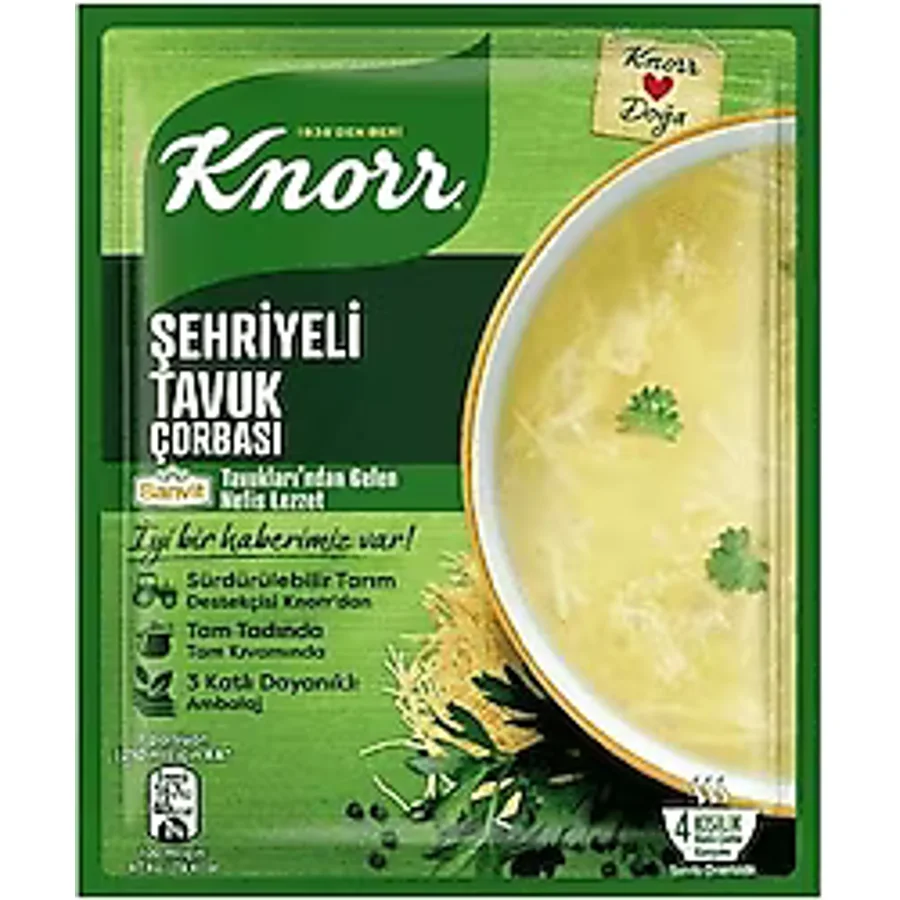 Knorr Şehriyeli Tavuk Hazır Çorba 51 gr