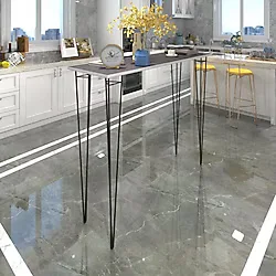 Knsz Yemek Masası Hemdem Grisyh 105x120x040 Mutfak Ofis Çalışma