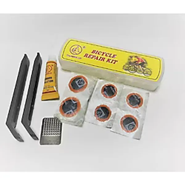KNT Hasgül Thumps Up Lastik Levyeli Yama Seti 2 ADET Levye 6 ADET Yama ve 5 ml Yapıştırıcı İçerir