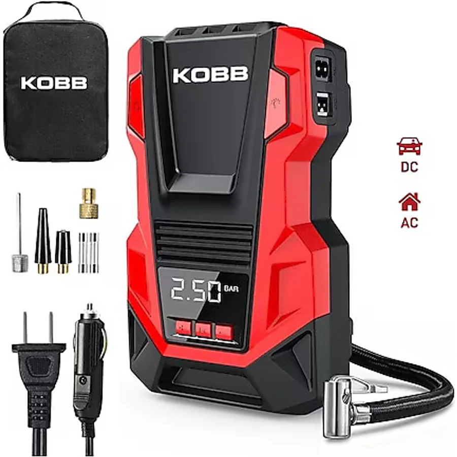 Kobb KB220 12V 150 PSI Dijital Basınç Göstergeli Araç Kompresörü