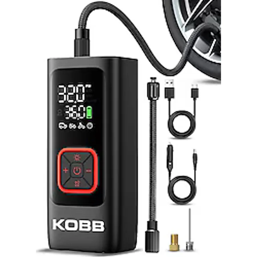Kobb KB426 150 PSI Dijital Basınç Göstergeli Araç Kompresörü
