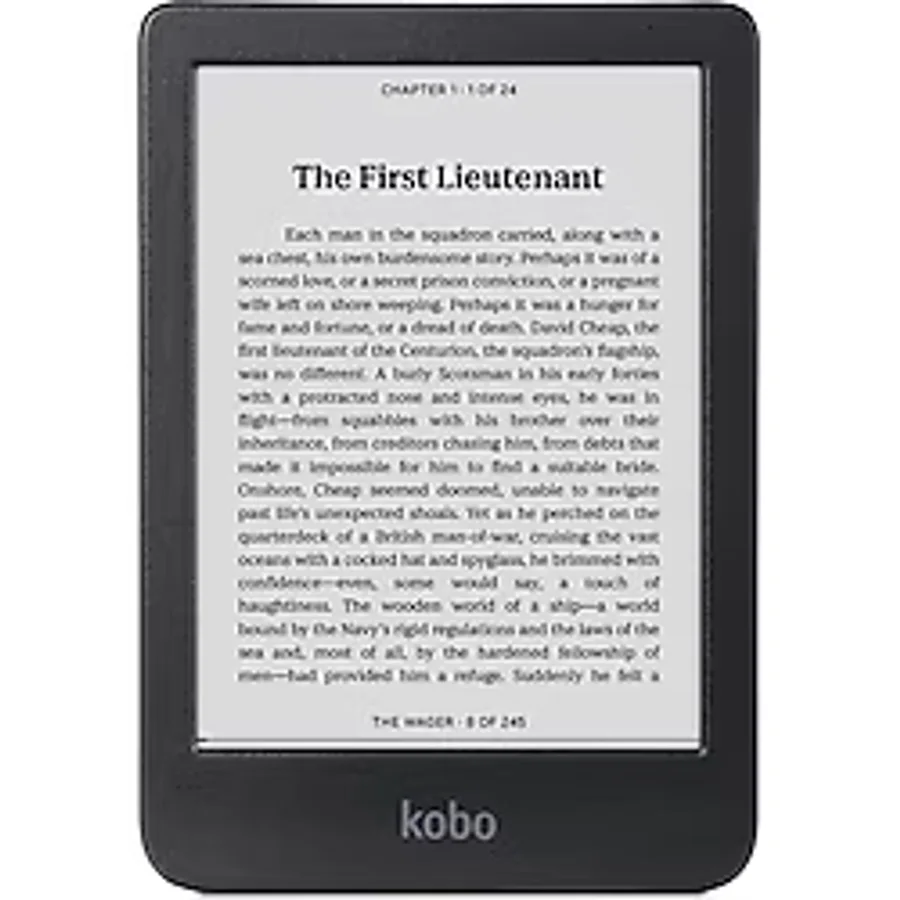 Kobo Clara BW 6" E Kitap Okuyucu 16 GB Depolama Kapasitesi ile Parlama Yapmayan Ekran - Siyah
