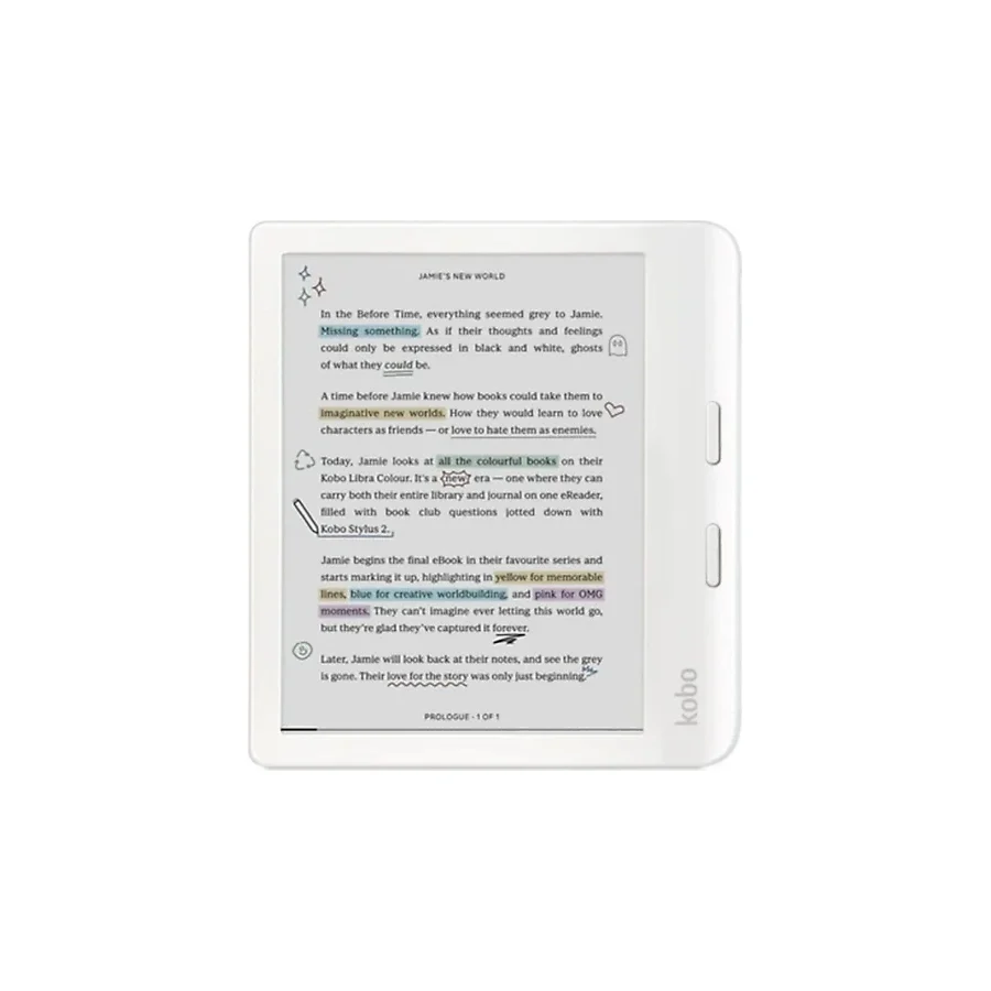 Kobo Libra Colour Beyaz 32 GB 7" E-Kitap Okuyucu