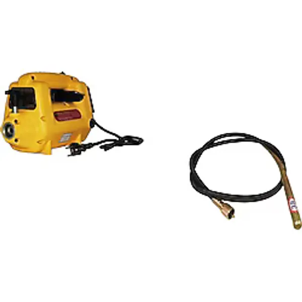 Koç-Mak 3 Hp Elektrik Motorlu Yüksek Frekanslı Beton Vibratörü - 4 Mt. 38mm Hortumlu