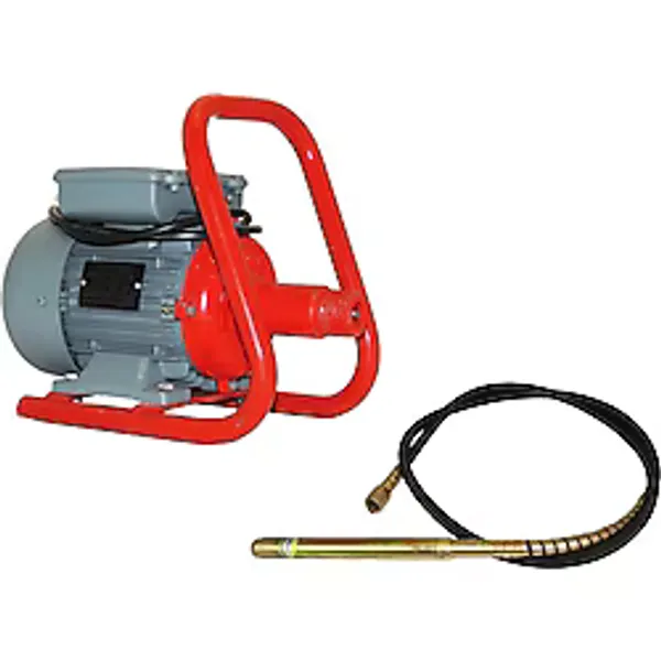 Koç-Mak Elektrik Motorlu Beton Vibratörü 1,5 Hp - 6mt. 45mm Hortumlu 1,1 Kw