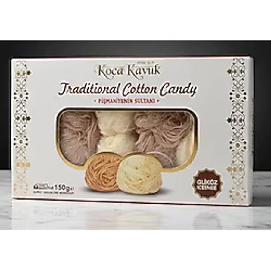 KocaKavuk Pişmaniye Afyon'dan Glikoz İçermez 150-220-400-450gr (220 Gr)