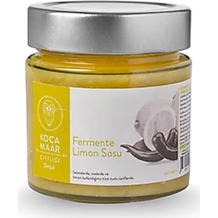 Kocamaar Çiftliği Fermente Limon Sosu 245 gr