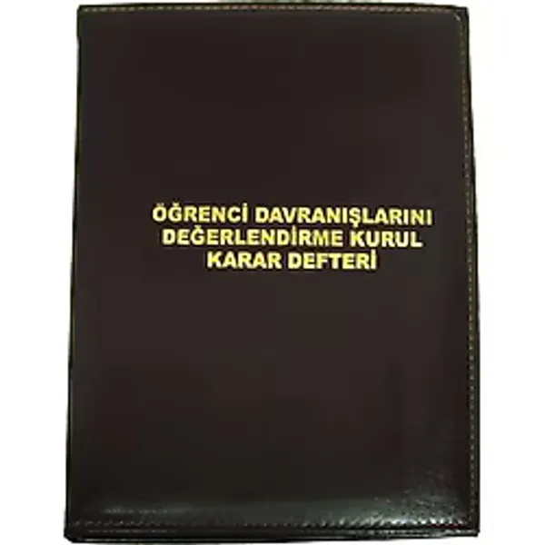 Kocaoluk Öğrenci Davranışlarını Değerlendirme Kurul Karar Defteri