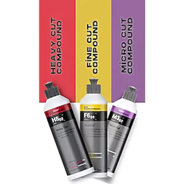 Koch Chemie Kalın Çizik Giderici Pasta Cila Seti (H9.02+F6.01+M3.02) 250ML