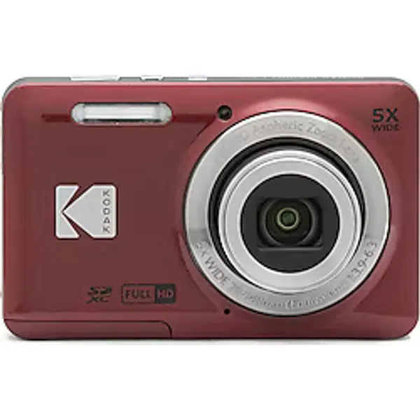 Kodak Pixpro FZ55 Friendly Zoom Kırmızı Dijital Fotoğraf Makinesi