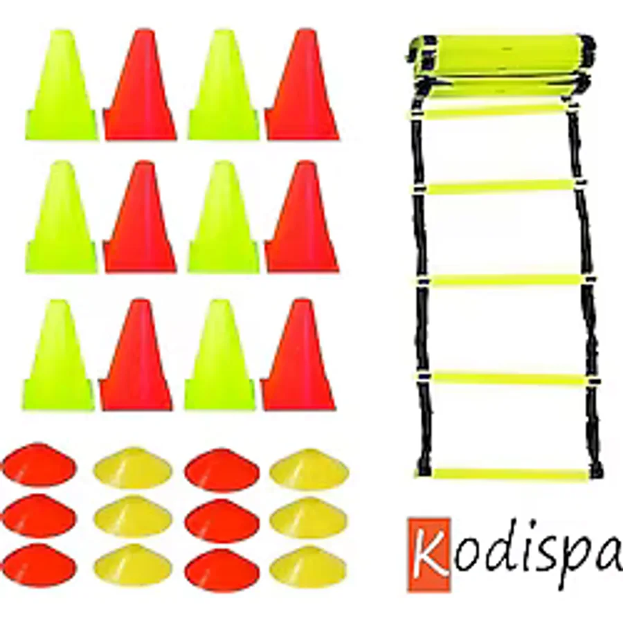 Kodispa 12'li 23'cm Hunili Antrenman Seti Çok Renkli