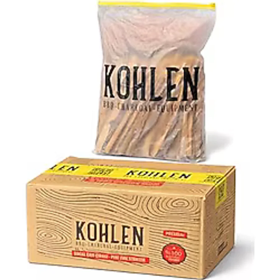 KOHLEN Doğal Çam Çırası - Şömine, Mangal Ve Soba İçin Hızlı Tutuşturucu 2KĞ