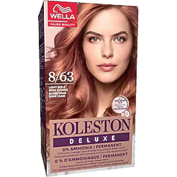 Koleston Deluxe 8.63 Açık Gül Altın Sarısı Saç Boyası