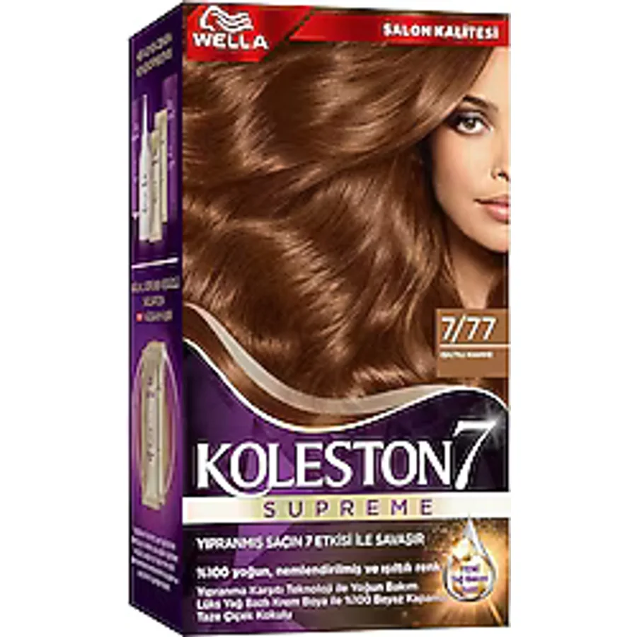 Koleston Supreme 7.77 Işıltılı Kahve Saç Boyası