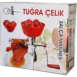 Kollu Alüminyum Salça Makinesi Süzgeçli - Plastik Hazneli (4887) - 001-Renkli