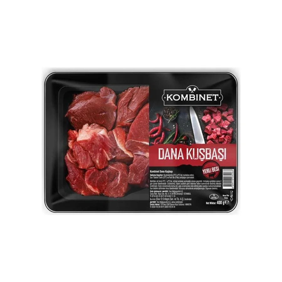 Kombinet 400 gr Dana Kuşbaşı