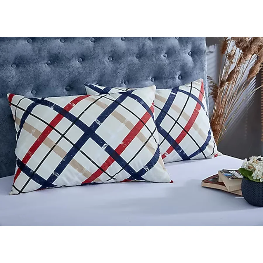 Komfort Home Baskılı Pamuklu Silikon Yastık 800 gr 50X70 cm (1 Adet)