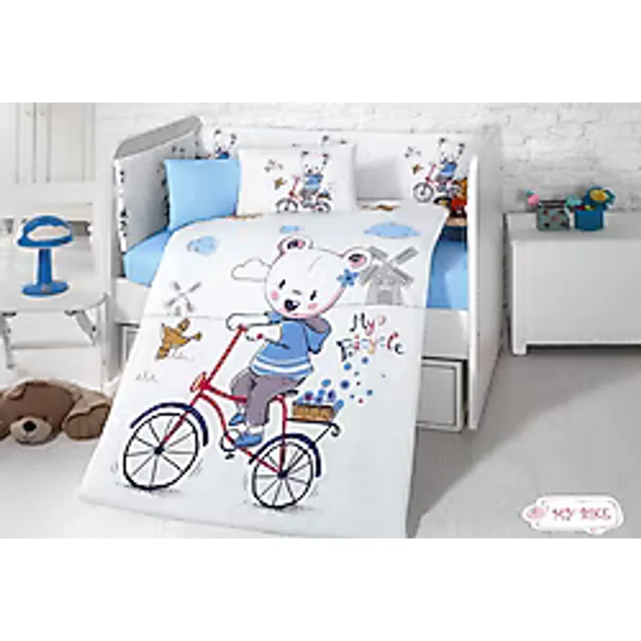 Komfort Home Byke Ranforce 8 Parça Bebek Uyku Seti