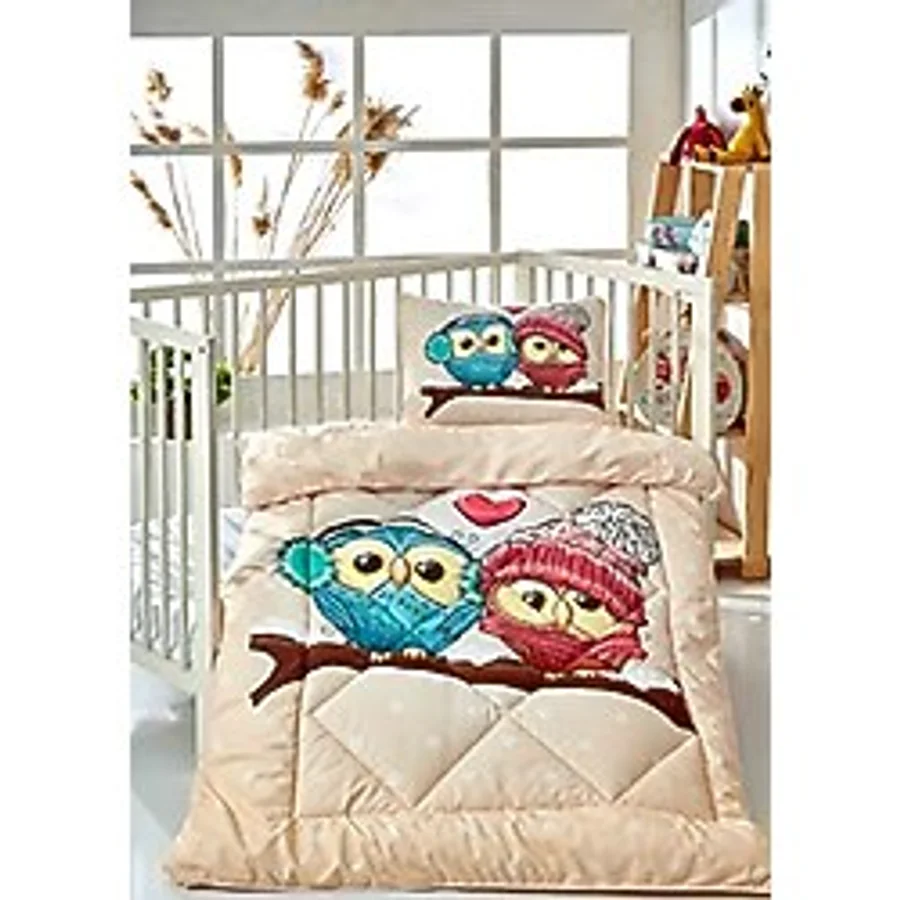Komfort Home Dijital Baskılı Thermal Kumaş Bebek Yorgan Seti / B8