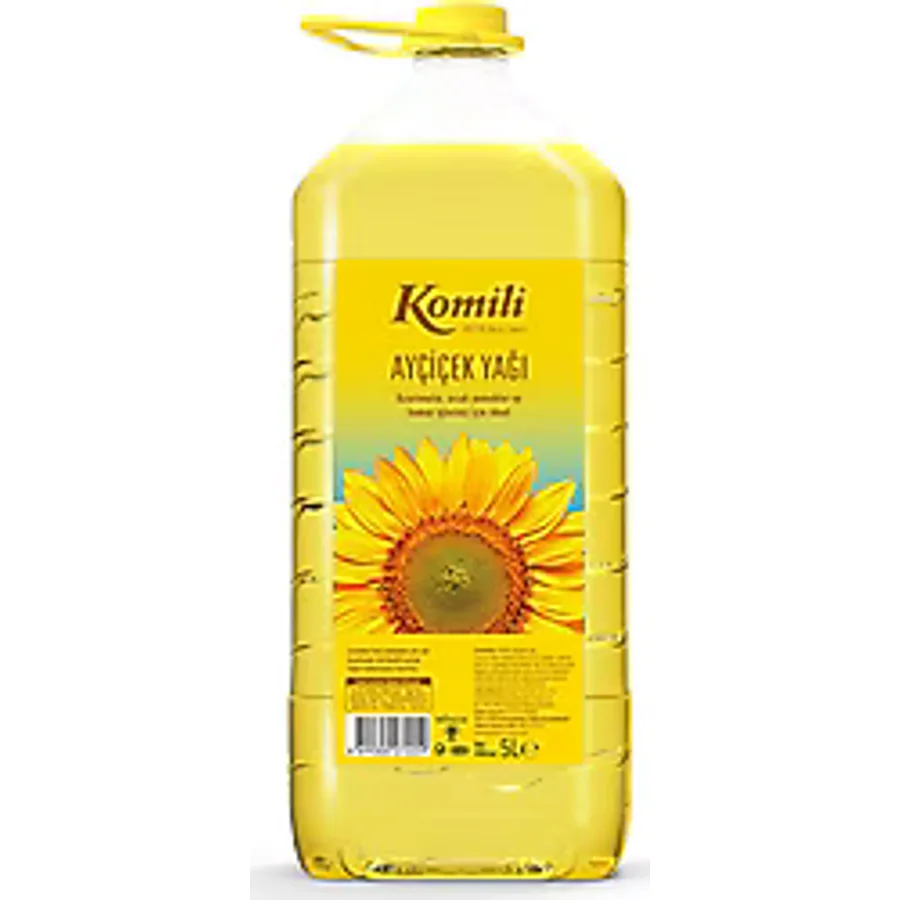 Komili Ayçiçek Yağı 5 lt Pet
