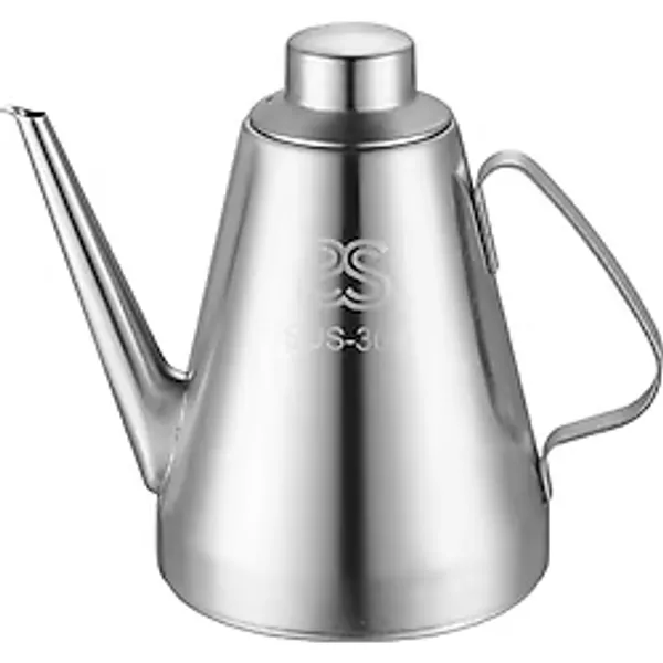 Komple 304 Çelik 18 oz 500 ml Yağdanlık Sosluk Sirkelik cin593