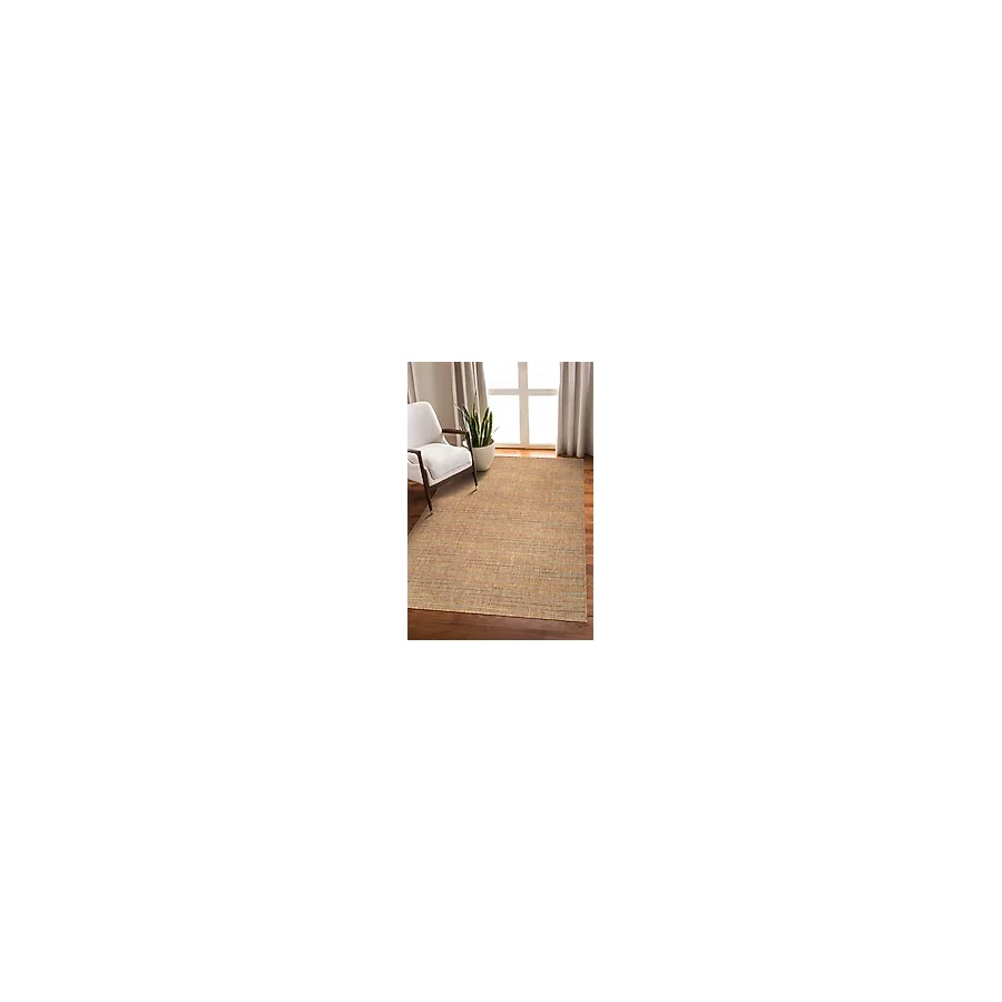 Konfor Halı Lilette 6721 Naturel Jüt Halı Örme Kilim Salon Oturma Odası Halısı İç Dış Mekan Kilim Lilette_6721