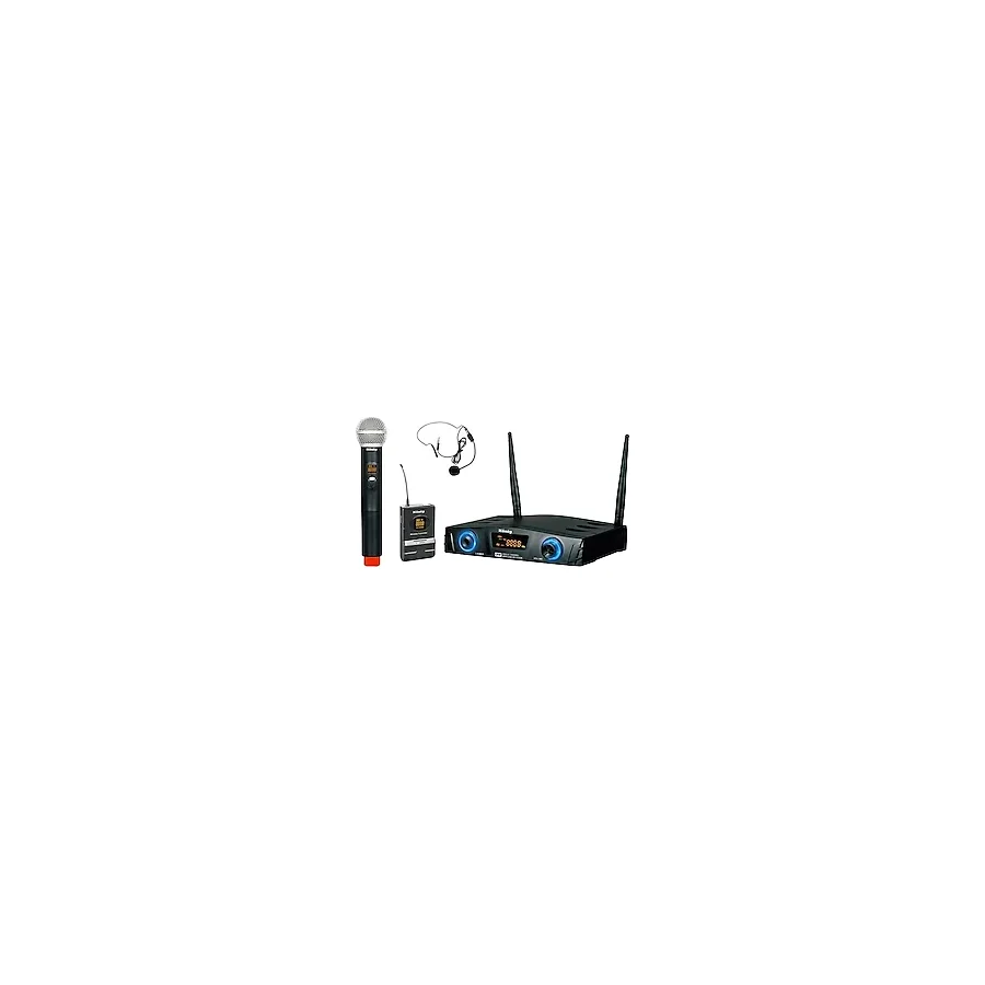 König K-312 16 Kanal UHF Kablosuz 1 El+ 1 Yaka Mikrofonu