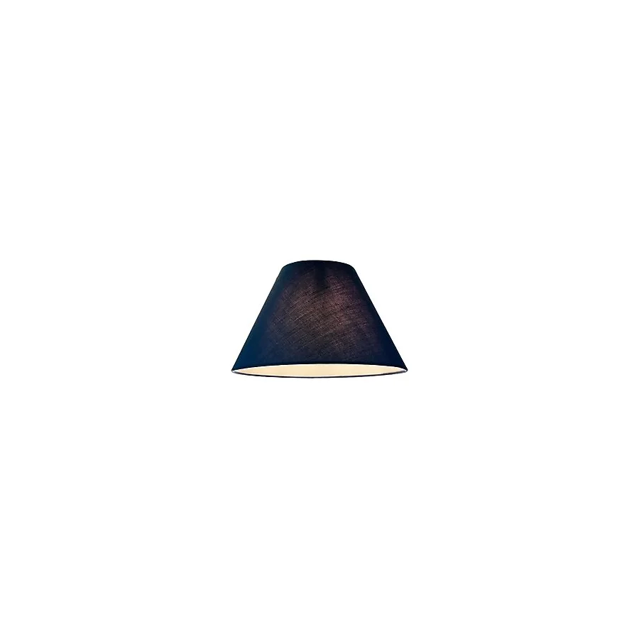 Konik Abajur Lambader Şapkası 22cmx40cm Yükseklik 22cm Lacivert