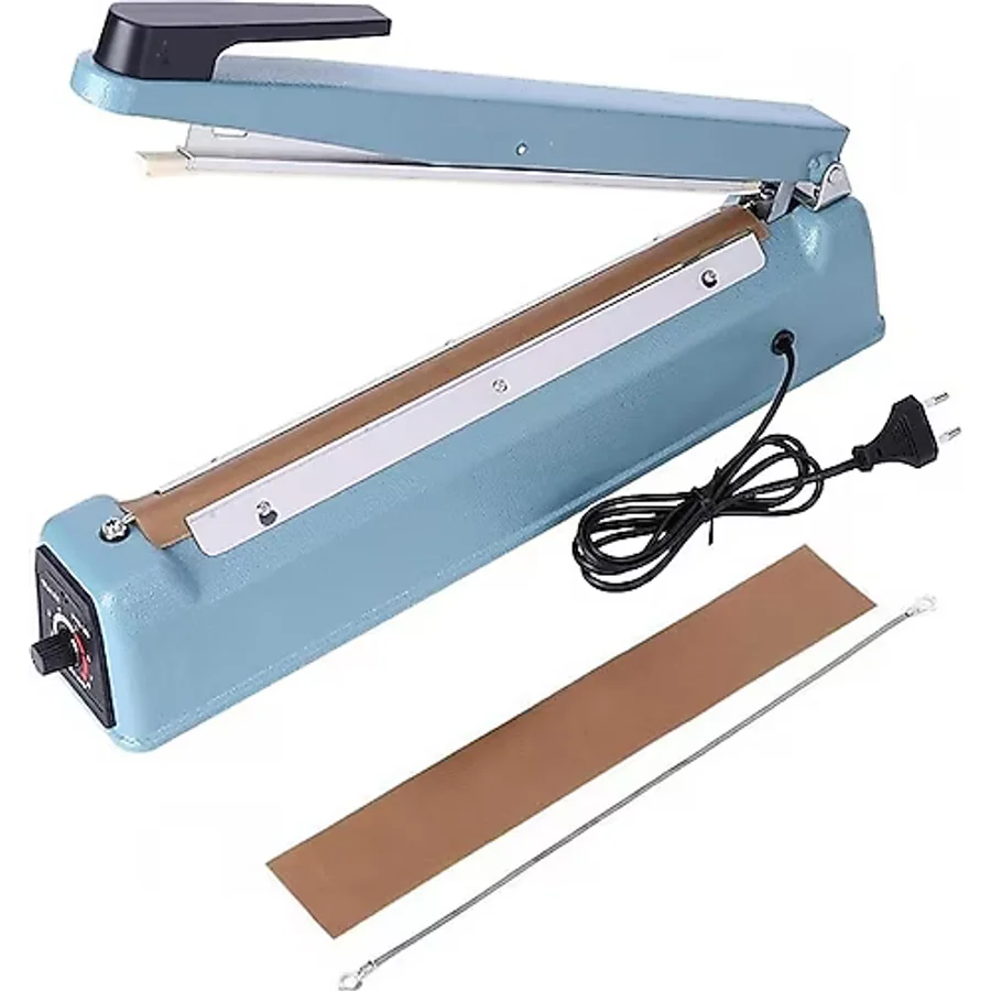 Koodmax Psf-200 - 20cm Poşet Ağzı Kapama Yapıştırma Makinası - Metal Gövde - Yedek Tel Ve Teflon